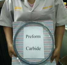 รับสั่งผลิต ขึ้นรูป คาร์ไบด์ carbide preform o-ring พรีฟอร์ม คาบาย โอริง เกรดพิเศษ Non Magnetic Tungsten Carbide รูปที่ 1