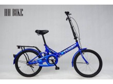 จักรยานพับได้ turbo 20 นิ้ว เหล็ก hiten รูปที่ 2