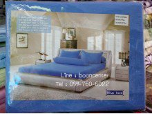 ชุดผ้าปูที่นอน สีพื้น 6ฟุต 5ชิ้น รูปที่ 4