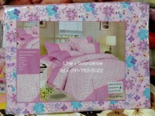 ผ้าปูที่นอน ลายดอก 6ฟุต 5ชิ้น ลายสวยทุกลาย รูปที่ 3