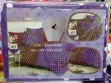 ผ้าปูที่นอน ลายจุด ขนาด 3.5ฟุต 3ชิ้น รูปที่ 4