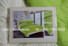 เซทผ้าปูที่นอนและผ้าห่มนวม สีพื้นทูโทน 6ฟุต 5ชิ้น