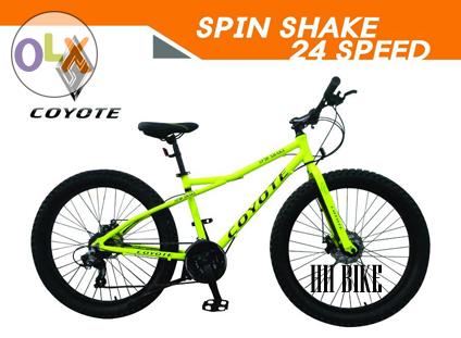 จักรยาน แฟตไบค์ ยี่ห้อ Coyote รุ่น Spin Shake