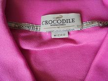 เสื้อคอโปโลผู้ชาย CROCODILE MICRO COTTON ไซส์ XXL สีชมพู พร้อมส่งฟรี รูปที่ 3