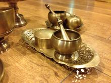 ชุดทองเหลืองเก่า โบราณ เช่น ชุดคาววาน ชุดเชี่ยนหมาก ถ้าอยากดูสินค้าอื่นของผมกดไปที่รูปหน้าคนซ้ายมือm2740638 รูปที่ 2