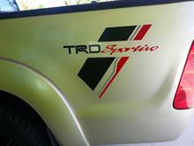 ขายสติ๊กเกอร์แต่รถ ลาย TRD Sportivo ติดข้างกระบะสำหรับรถโตโยต้า ส่ง ems ฟรีค่ะ รูปที่ 2