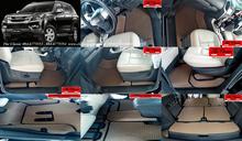 Classic พรมปูพื้นรถยนต์ เข้ารูป Isuzu MU-X new platform พรมยางกระดุม พรีเมี่ยมเกรด Fullset รูปที่ 2