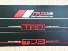 ขายสติ๊กเกอร์คาดหน้ากระจกบังแดด TRD Toyota Motor Sport แบบที่ 3 รูปที่ 2