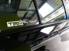 สติ๊กเกอร์แต่งรถ TRD Racing Development มีสีขาว, ดำค่ะ รูปที่ 3