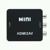 Mini HDMI 2 AV  แปลงสัญญาณ จาก HDMI เป็นสาย AV มีของพร้มที่จะส่ง HDMI2AV HDMI2RCA HDMI to AV  HDMI to RCA แปลงภาพ Hidef รูปที่ 2