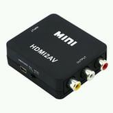Mini HDMI 2 AV  แปลงสัญญาณ จาก HDMI เป็นสาย AV มีของพร้มที่จะส่ง HDMI2AV HDMI2RCA HDMI to AV  HDMI to RCA แปลงภาพ Hidef รูปที่ 3