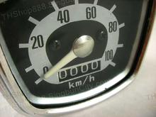 ไมล์ ฮอนด้า C100 เทียม งานใหม่  honda speedometer new รูปที่ 3