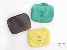 น่ารักน่าใช้ สินค้าพร้อมส่ง กระเป๋าจัดระเบียบ Ravband Travel Pouch Set เซต 5 ใบ มี 5 สี ช่วยให้การจัดกระเป๋าเดินทางง่ายขึ้นเยอะ สีเขียว รูปที่ 4
