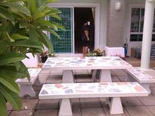 โต๊ะหินอ่อน โต๊ะหินขัด ขายโต๊ะหินอ่อน โรงงานผลิตโต๊ะหินอ่อน โต๊ะรับแขก โต๊ะนั่งเล่น โต๊ะสวยงามราคาถูก โต๊ะสวยๆ รับจัดตกแต่งสวน โต๊ะไม้สัก รูปที่ 4