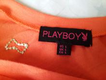 เสื้อยืด PLAYBOY size L สีส้ม รูปที่ 3