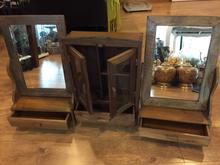 โต๊ะเครื่องแป้งกับตู้ยาไม้สักเก่า สวยงาม มาก งานละเอียด ถ้าจะดูสินค้าเพิ่มเติมกดไปที่ m2740638 รูปที่ 5