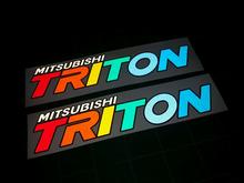 ขายสติ๊กเกอร์สะท้อนแสงแต่งรถ Mitsubishi Triton รูปที่ 3