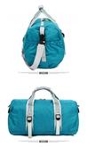 (Green) Foldable Duffle Travel Bag กระเป๋าเดินทางพับได้ขนาดใหญ่ 30 ลิตร สะพายได้ ใส่เพื่อเดินทางหรือเล่นกีฬา มี 6 สีให้เลือก รับประกัน 30 วั รูปที่ 3