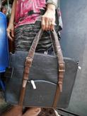 กระเป๋าหนัง Dapper ผู้หญิง ของใหม่ สีกรม ขนาด 16x12x3 รูปที่ 9