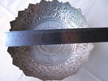 (966) พานเงินเก่าสภาพสวย รูปที่ 7