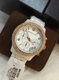 Michael Kors Ceramic Rose Gold Tone Ion Plated Steel Watch รูปที่ 5