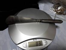 (1090) ช้อนใส่รองเท้าด้ามจับเป็นเงิน รูปที่ 8