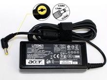 Acer Adapter 19V-3.42A (5.5-1.7mm) - Black รูปที่ 1