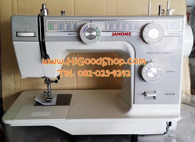 Janome Sewing Machine จักรเย็บผ้า ซิกแซก 23ลาย รุ่น 393