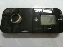 (2082) เเหวนเงินเเท้พลอยสีขาว รูปที่ 6