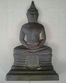 แผ่นป้ม ล.พ.โสธร วัดโสธร แปดริ้ว ปี2539 รุ่นสร้างพระอุโบสถ เนื้อทองผสม