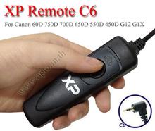 XP C6 สายลั่นชัตเตอร์ รีโมท Wired Remote For Canon 750D 760D 70D 650D 550D 450D รูปที่ 1