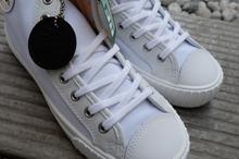 PF Flyers Made in USA Center Hi White x White 9 us 27 cm. รูปที่ 7