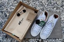 PF Flyers Made in USA Center Hi White x White 9 us 27 cm. รูปที่ 2