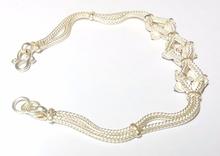 (4320) สร้อยข้อมือเงินลงยางานใหม่ ตอก 925 รูปที่ 2