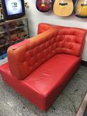 ลดราคา-เบาะนั่ง โซฟา รูปตัวที 4 ที่นั่ง ใช้ได้ปกติ สภาพดี สีแดงสวยงาม กว้าง 110 ซม ยาว 130 ซม รูปที่ 3