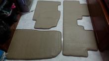 พรมปูพื้นรถเก๋งใยไวนิลสีครีมทั้งชุด(3ชิ้น)FOR HONDA รูปที่ 2