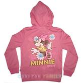 เสื้อกันหนาว เสื้อ jacket มีฮู้ด Disney Minnie Sport สีชมพูเข้ม มีนนี่ มินนี่ ดิสนีย์ แจ็กเก็ต เสื้อผ้าเด็ก hood เสื้อแขนยาว รหัส jck106 S รูปที่ 2
