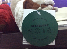 ตุ๊กตาหมี รุ่น Limited Edition ของ Starbucks ปี 2016 รูปที่ 3