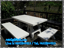 โต๊ะหินขัด โต๊ะหินอ่อน โต๊ะสวยๆ โต๊ะสวยงาม โต๊ะปูน โต๊ะหิน โต๊ะนั่งเล่น โต๊ะสนาม โต๊ะไม้ รับจัดสวน รับตกแต่งสวน รูปที่ 7