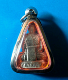 รูปเหมือนปั้มรุ่นแรกเนื้อเงิน ล.พ.สมบูรณ์ วัดเขาถ้ำบุนนาค นครสวรรค์ รูปที่ 3