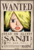 Onepiece wanted poster ใบประกาศจับ รูปที่ 6