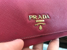Prada saffiano wallet กระเป๋าสตางค์ รูปที่ 9