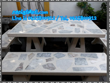 โต๊ะหินแกรนิต โต๊ะหินขัด โต๊ะหินอ่อน โต๊ะสวยงาม โต๊ะสวยๆ โรงงานผลิตโต๊ะหินอ่อน โต๊ะปูนดิบ โต๊ะปูน โต๊ะสนาม โต๊ะไม้สวยๆ โต๊ะหินอ่อนราคาถูก รูปที่ 4