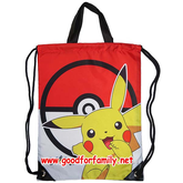 กระเป๋าเชือกรูด Pokemon โปเกม่อน pikachu ปิกาจู กระเป๋าสะพาย รหัส bckswmpok001 รูปที่ 1