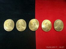 (2144) เหรียญที่ระลึกพระพุทธปัญจภาคี พิมพ์ใหญ่ เนื้อทองเเดง ครบชุด ปี2539 พิธีใหญ่ พร้อมกล่อง ชุดที่ 5 รูปที่ 2