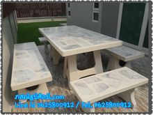 โต๊ะปูน โต๊ะหิน โต๊ะนั่งเล่น โต๊ะสวยๆ โต๊ะสวยงาม โต๊ะหินอ่อนราคาถูก โรงงานผลิตโต๊ะหินอ่อน โต๊ะสวยราคาถูก ขายโต๊ะหินอ่อน รูปที่ 8