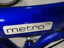จักรยานพับ DAHON Metro D6 เฟรมอลูสีน้ำเงิน สภาพดี สีสวย  เกียร์ชิมาโน 6 สปีด วงล้อ 20 นี้ว มือสอง จากญี่ปุ่น ราคา 8500 ขาย 7900 เปิดขายทุกวั รูปที่ 7