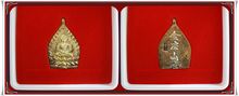 เหรียญเจ้าสัวทองคำ ๑๖๘ ป๊ชาตกาล หลวงปู่บุญ ขันธโชติ เนื้อทองชนวนมหายันต์ เทนำฤกษ์ ตอกโค้ดนำฤกษ์ รูปที่ 1