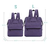 Lekebaby กระเป๋าผ้าอ้อม สำหรับคุณแม่ รุ่น Convertible ToteBag-Backpack – S (Purple) รูปที่ 4