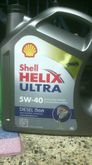 น้ำมันเครื่องดีเซล Shell Helix Ultra 5W-40 Fully Synthetic 6 ลิตร รูปที่ 1